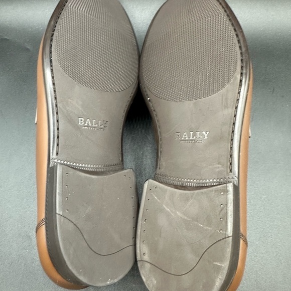 Bally Tecno Leather Loafer Men’s 11 Brown NWOT - Picture 7 of 7